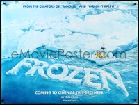 3m0336 FROZEN advance DS British quad 2013 voices of Kristen Bell, Alan Tudyk, cool image!