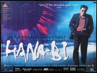 3m0337 HANA-BI British quad 1998 Beat Takeshi Kitano's Hana-Bi, cool image!