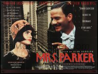 3m0343 MRS. PARKER & THE VICIOUS CIRCLE British quad 1995 Jennifer Jason Leigh, Campbell Scott!