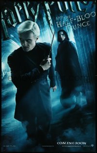 3m0153 HARRY POTTER & THE HALF-BLOOD PRINCE 24x39 English commercial poster 2009 Felton & Rickman!