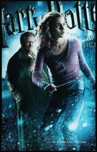 3m0155 HARRY POTTER & THE HALF-BLOOD PRINCE 24x39 English commercial poster 2009 Watson & Broadbent!