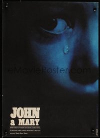 3m0201 JOHN & MARY Czech 11x16 1973 different super close up of Mia Farrow by Zdenek Vlach!