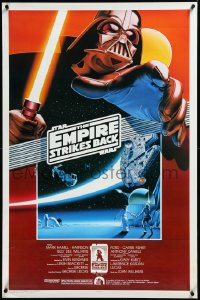 3m0808 EMPIRE STRIKES BACK Kilian 1sh R1990 Star Wars, montage sci-fi art by Drew Struzan!