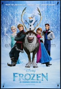 3m0354 FROZEN advance DS English 1sh 2013 voices of Kristen Bell, Alan Tudyk, cool image!