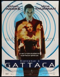 3m0264 GATTACA French 16x21 1998 Ethan Hawke, Uma Thurman, there is no gene for the human spirit!