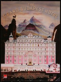 3m0266 GRAND BUDAPEST HOTEL French 16x21 2014 directed by Wes Anderson, great Annie Atkins artwork!