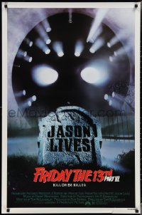 3m0827 FRIDAY THE 13th PART VI 1sh 1986 Thom Mathews, Jennifer Cooke, Graham as Jason!