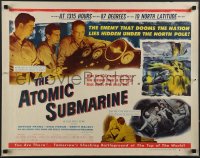 3m1133 ATOMIC SUBMARINE style B 1/2sh 1959 hell explodes under the Arctic Sea, ultra rare!