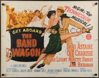 3m1134 BAND WAGON 1/2sh R1963 Fred Astaire & sexy Cyd Charisse showing her legs, ultra rare!