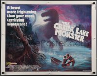 3m1139 CRATER LAKE MONSTER 1/2sh 1977 Wil art of dinosaur more frightening than your nightmares!