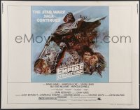 3m1145 EMPIRE STRIKES BACK style B 1/2sh 1980 George Lucas sci-fi classic, cool artwork by Tom Jung!