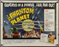 3m1155 PHANTOM PLANET 1/2sh 1962 science shocker of the space age, wacky monster holding sexy girl!