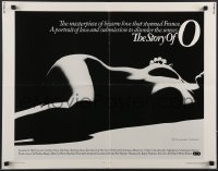 3m1161 STORY OF O 1/2sh 1976 best different and far sexier silhouette image of Corinne Clery!