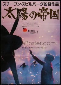 3m0575 EMPIRE OF THE SUN foil Japanese 1988 Spielberg, incredible young Christian Bale!