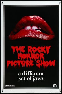 3m0960 ROCKY HORROR PICTURE SHOW 1sh R1980s classic lips, a different set of jaws!