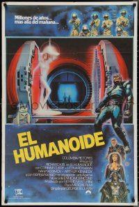 3m0389 HUMANOID Spanish 1979 art of Richard Kiel in space suit, Star Wars rip-off, ultra rare!