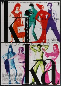 3m0392 KIKA Spanish 1993 Pedro Almodovar directed, Victoria Abril, Veronica Forque in title role!