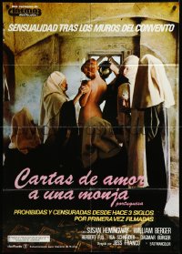 3m0394 LOVE LETTERS OF A PORTUGUESE NUN Spanish 1978 Jesus Franco nunsploitation, sexy images!