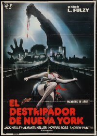 3m0401 NEW YORK RIPPER Spanish 1982 Lucio Fulci's Lo Squartatore di New York