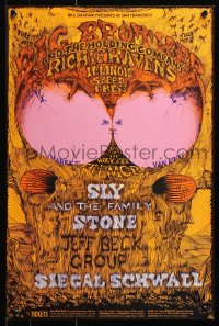 3m0011 BIG BROTHER & THE HOLDING COMPANY/RICHIE HAVENS/ILLINOIS SPEED PRESS 14x21 music poster 1968