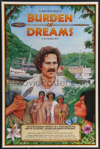 3m0085 BURDEN OF DREAMS 18x27 special poster 1982 Werner Herzog, great art by Monte Dolack!