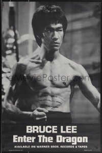 3m0015 ENTER THE DRAGON 18x28 music poster 1973 Bruce Lee, soundtrack, film that made him a legend!