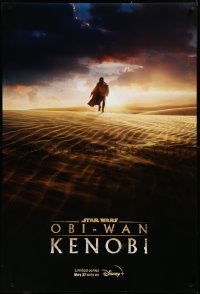 3m0080 OBI-WAN KENOBI tv poster 2022 Star Wars, Disney+, Ewan McGregor walking across dunes!