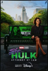 3m0081 SHE-HULK: ATTORNEY AT LAW DS tv poster 2022 Walt Disney Marvel, Tatiana Maslany in title role!
