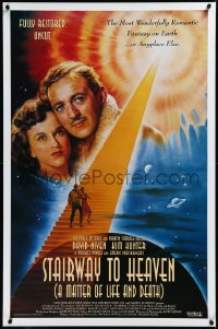 3m0996 STAIRWAY TO HEAVEN 1sh R1995 Michael Powell & Emeric Pressburger classic fully restored!