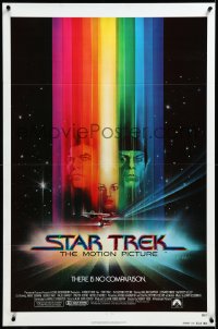 3m0997 STAR TREK 1sh 1979 Shatner, Nimoy, Khambatta and Enterprise by Peak!