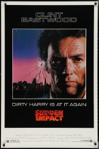 3m1014 SUDDEN IMPACT 1sh 1983 Clint Eastwood is at it again as Dirty Harry, great image!