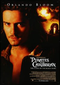 3m0230 PIRATES OF THE CARIBBEAN advance Swiss 2003 Orlando Bloom, Curse of the Black Pearl!