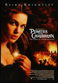 3m0231 PIRATES OF THE CARIBBEAN advance Swiss 2003 Keiar Knightley, Curse of the Black Pearl!