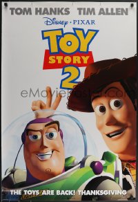 3m1029 TOY STORY 2 advance DS 1sh 1999 Woody, Buzz Lightyear, Disney and Pixar animated sequel!