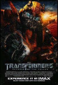 3m1034 TRANSFORMERS: REVENGE OF THE FALLEN IMAX DS 1sh 2009 Michael Bay directed!