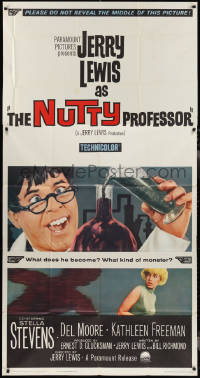 3p0352 NUTTY PROFESSOR 3sh 1963 Jerry Lewis & Stella Stevens in Dr. Jekyll & Mr. Hyde spoof!