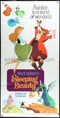 3p0362 SLEEPING BEAUTY 3sh R1970 Walt Disney cartoon fantasy classic, awaken to a world of wonders!