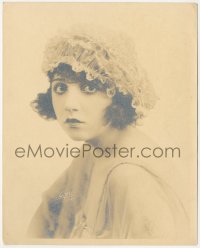 3p1863 BEBE DANIELS deluxe 8x10 still 1910s great early portrait of the leading lady by Witzel!