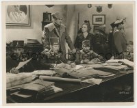 3p1932 DISHONORED 8x10 key book still 1931 Victor McLaglen & Marlene Dietrich with officers!