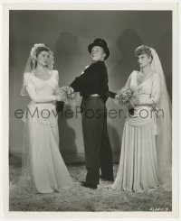 3p1944 EASY TO WED 8.25x10 still 1946 Van Johnson between brides Lucille Ball & Esther Williams!