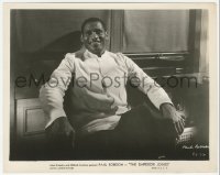 3p1950 EMPEROR JONES 8x10 still 1933 great seated close up of Paul Robeson smiling big!