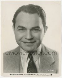 3p1953 FIVE STAR FINAL 8x10.25 still 1931 great head & shoulders portrait of Edward G. Robinson!