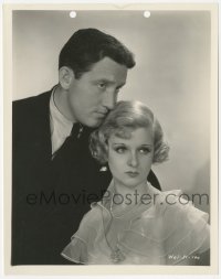 3p2061 ME & MY GAL 8x10.25 still 1932 best portrait of Spencer Tracy & pretty Joan Bennett!