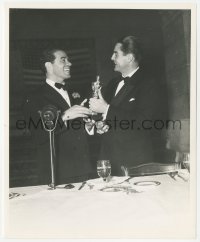 3p1957 FRANK CAPRA/LEO MCCAREY 8x10 still 1938 Best Director Oscar for The Awful Truth by Schafer!