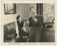 3p1969 GIRL CRAZY 8x10.25 still 1943 Judy Garland watches Mickey Rooney singing into microphone!