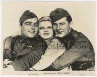 3p1983 HELL'S ANGELS 7.75x9.5 still 1930 best portrait of Jean Harlow between Ben Lyon & James Hall!