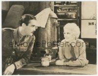 3p1984 HELL'S ANGELS 7x9 still 1930 Jean Harlow behind counter smiling at officer Douglas Gilmore!