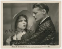 3p1987 HER WEDDING NIGHT 8x10.25 still 1930 Ralph Forbes tells beautiful Clara Bow she must listen!