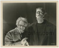 3p1993 HOUSE OF DRACULA 8.25x10 still 1945 Mad Doctor Onslow Stevens & monster Glenn Strange!