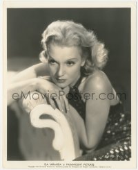 3p2002 ISA MIRANDA 8x10 key book 1937 great sexy posed portrait at Paramount Pictures!